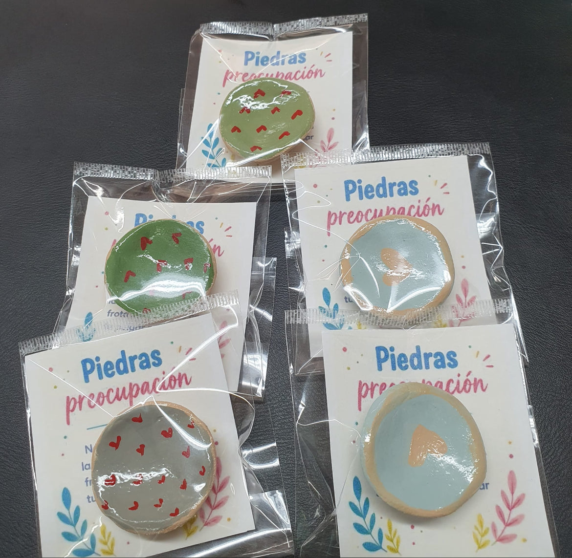 Piedras de la preocupación lisas