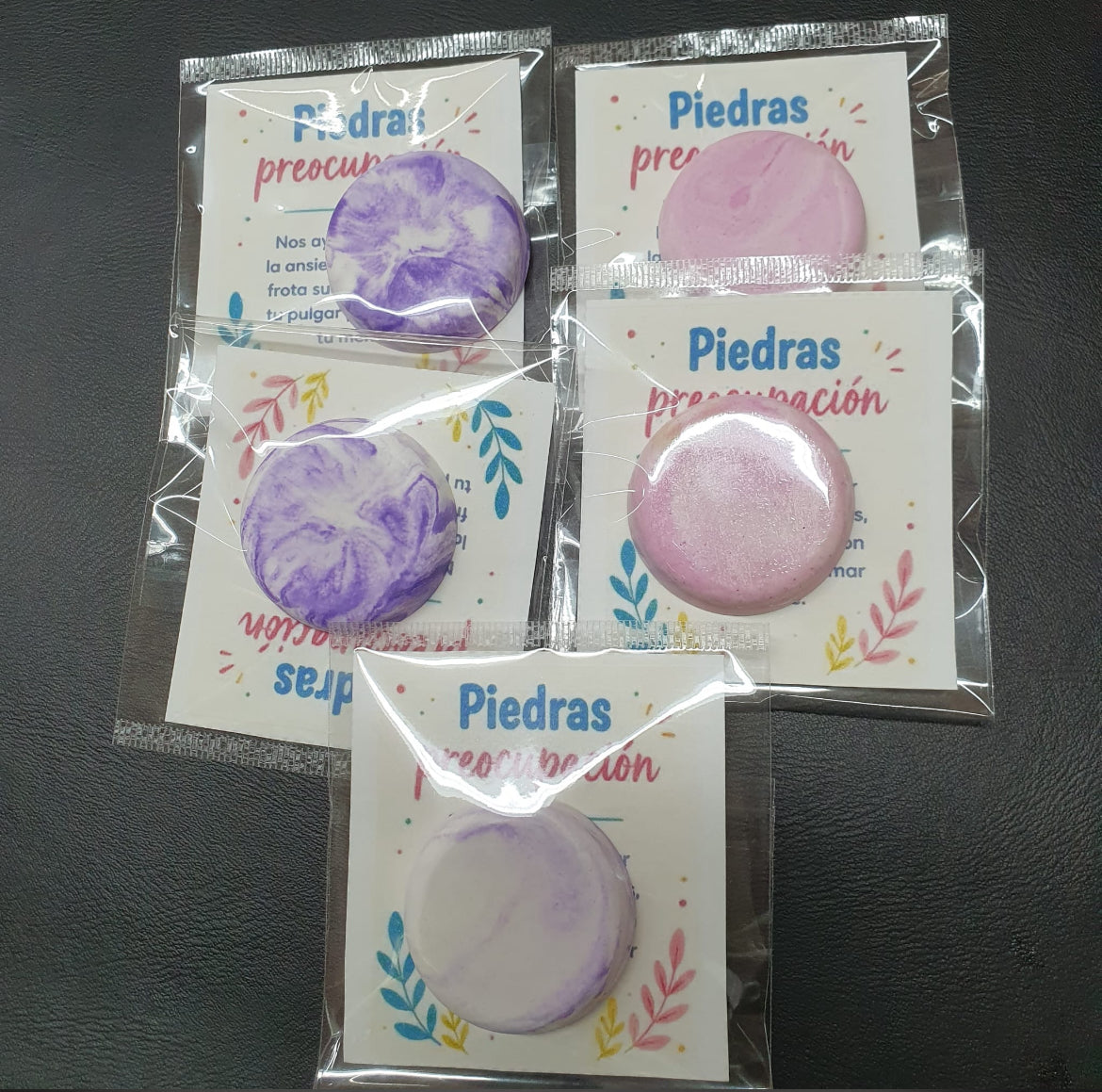 Piedras de la preocupación lisas