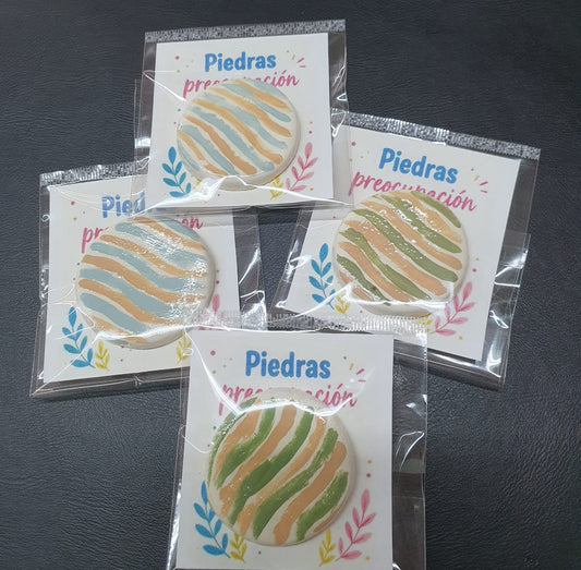 Piedras de la preocupación lisas