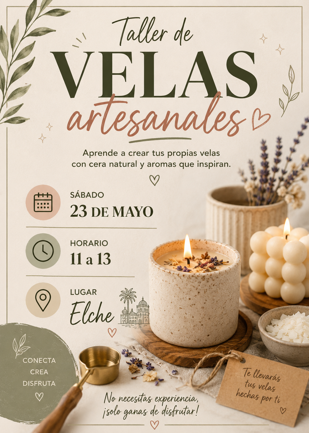Taller de velas Elche