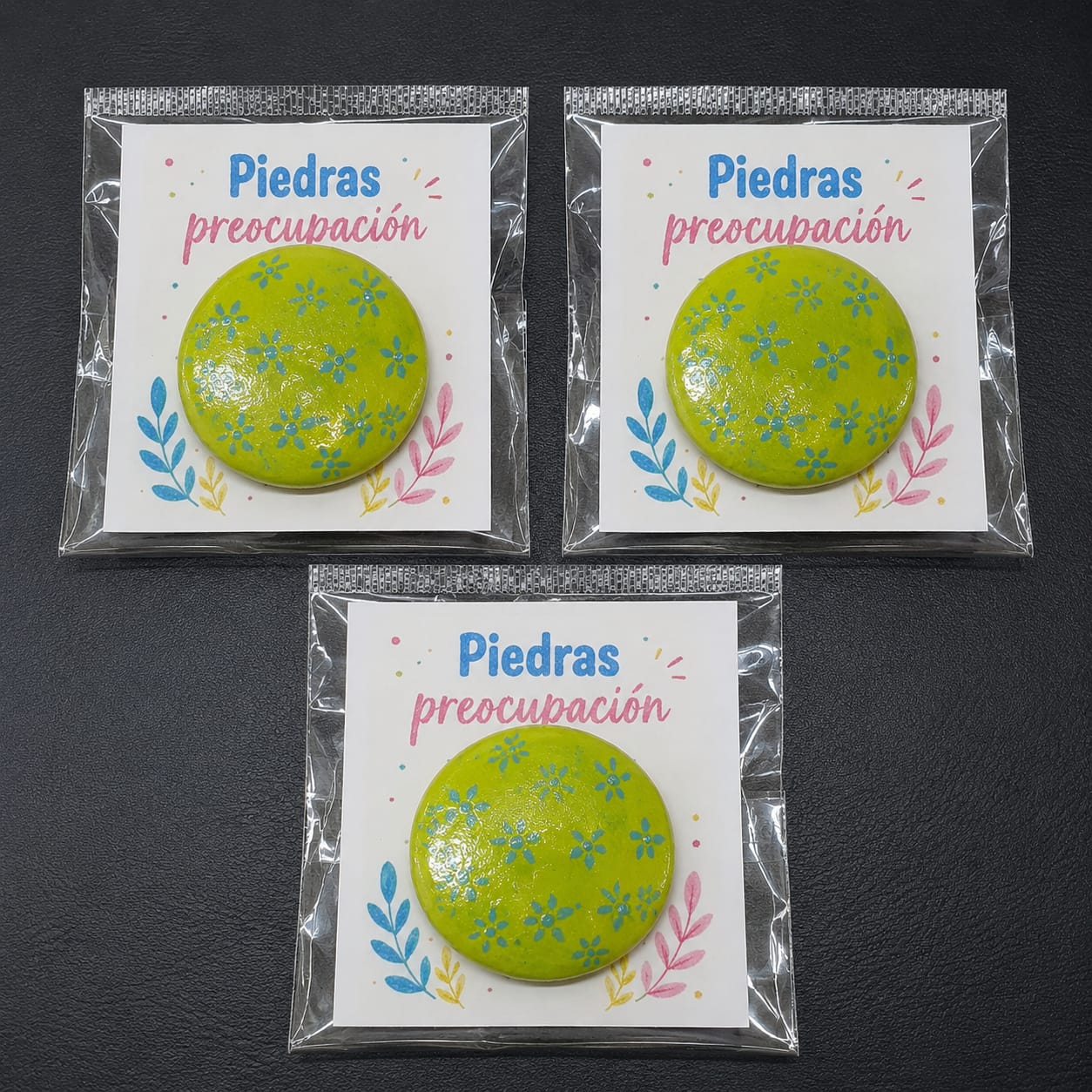 Piedras de la preocupación lisas